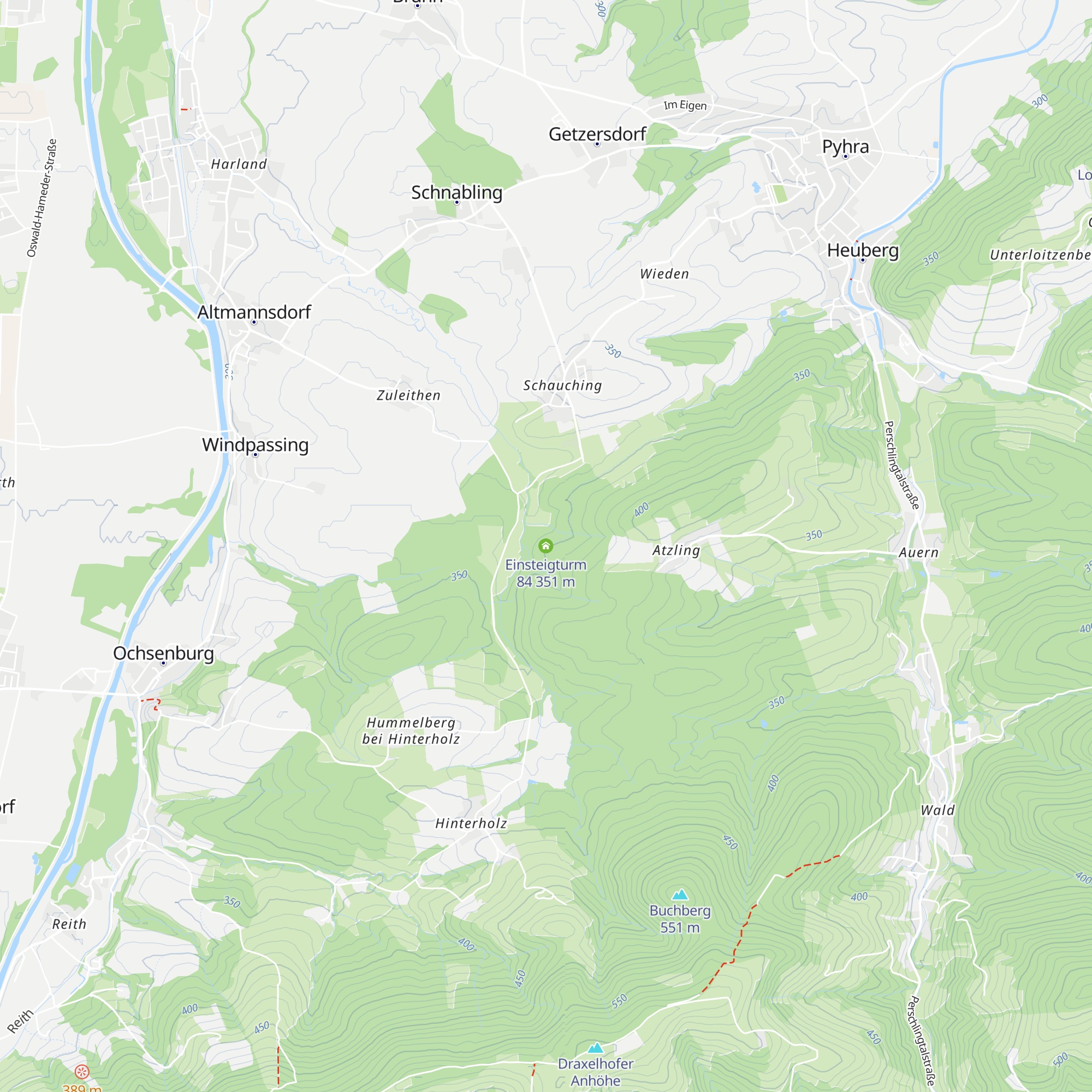 Einsteigturm 84 map