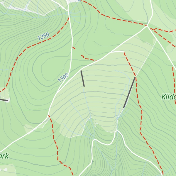Map of Grohmanova bouda