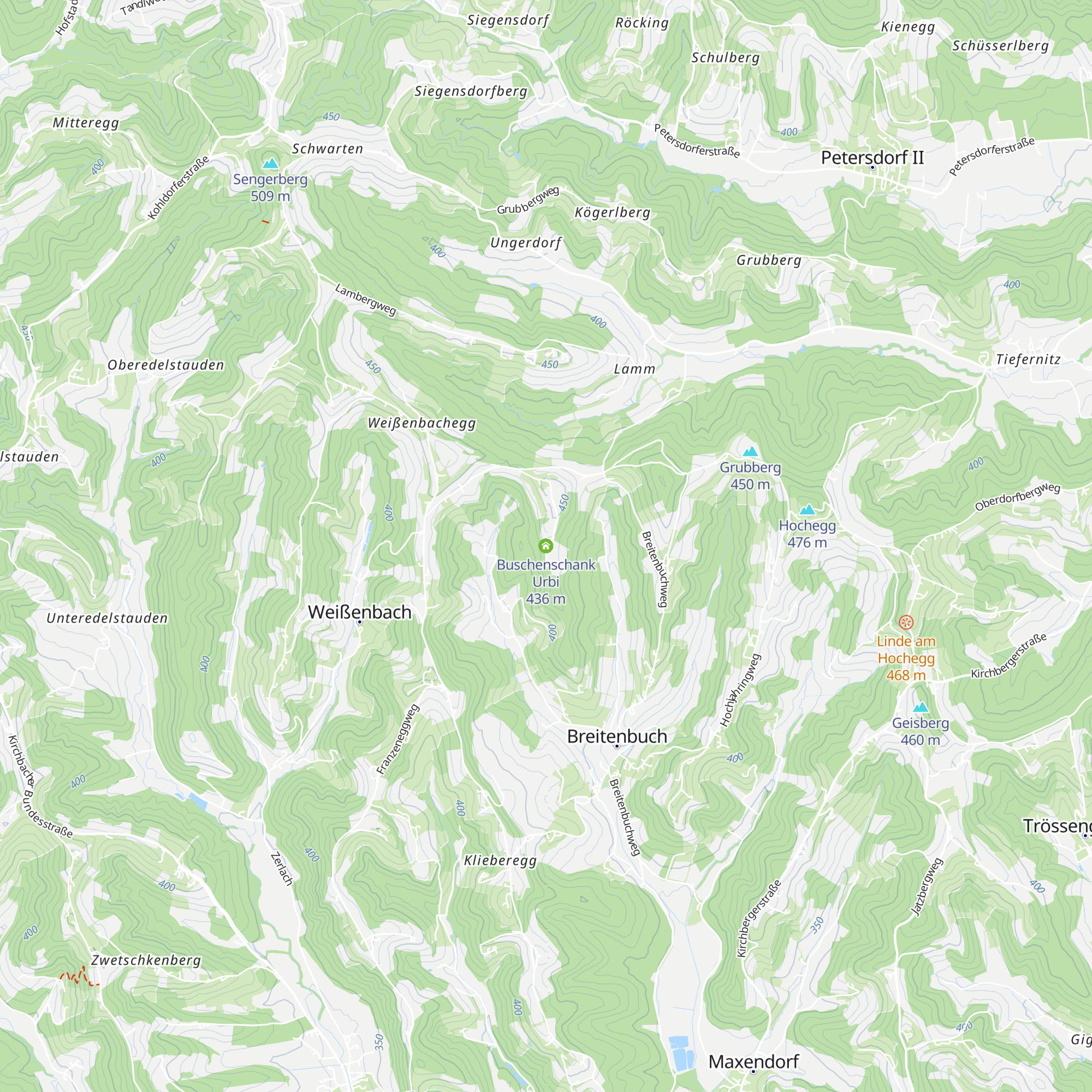 Buschenschank Urbi map