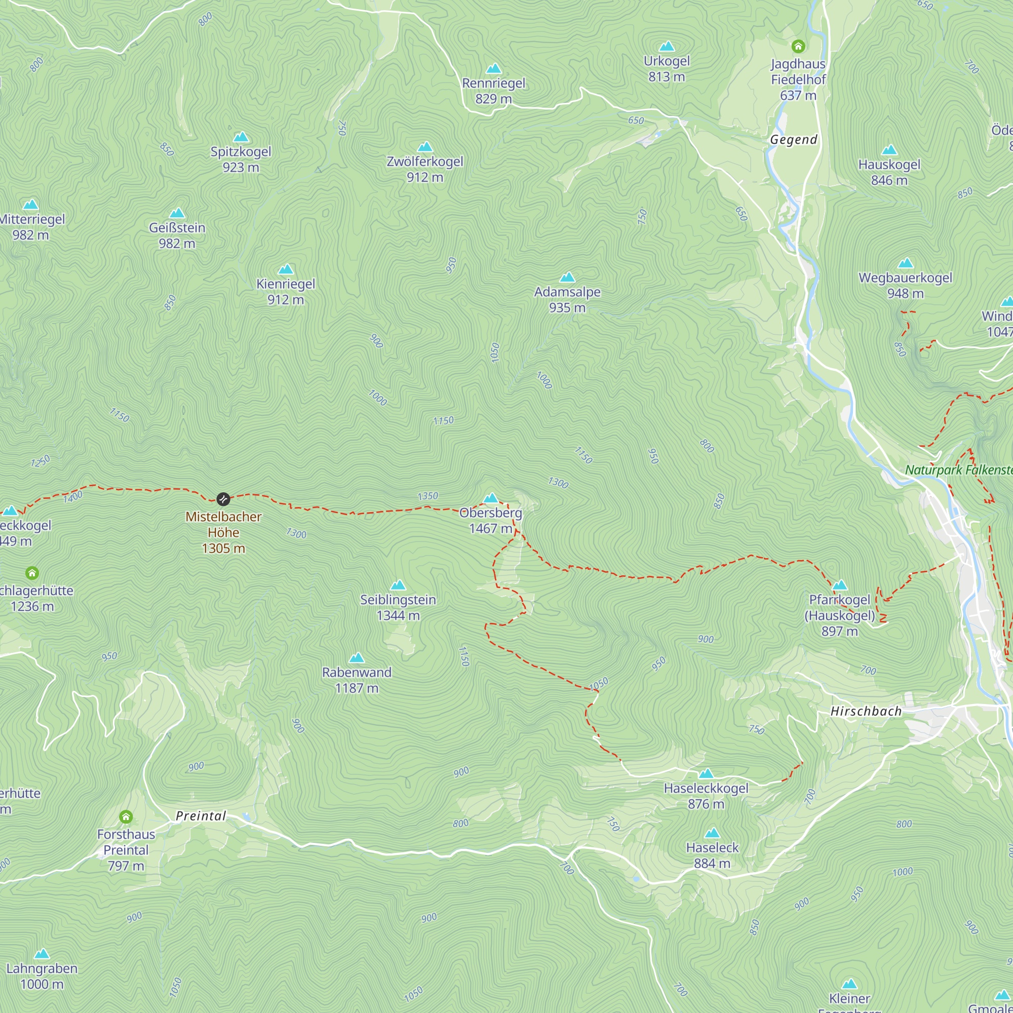 Waldfreundehütte map