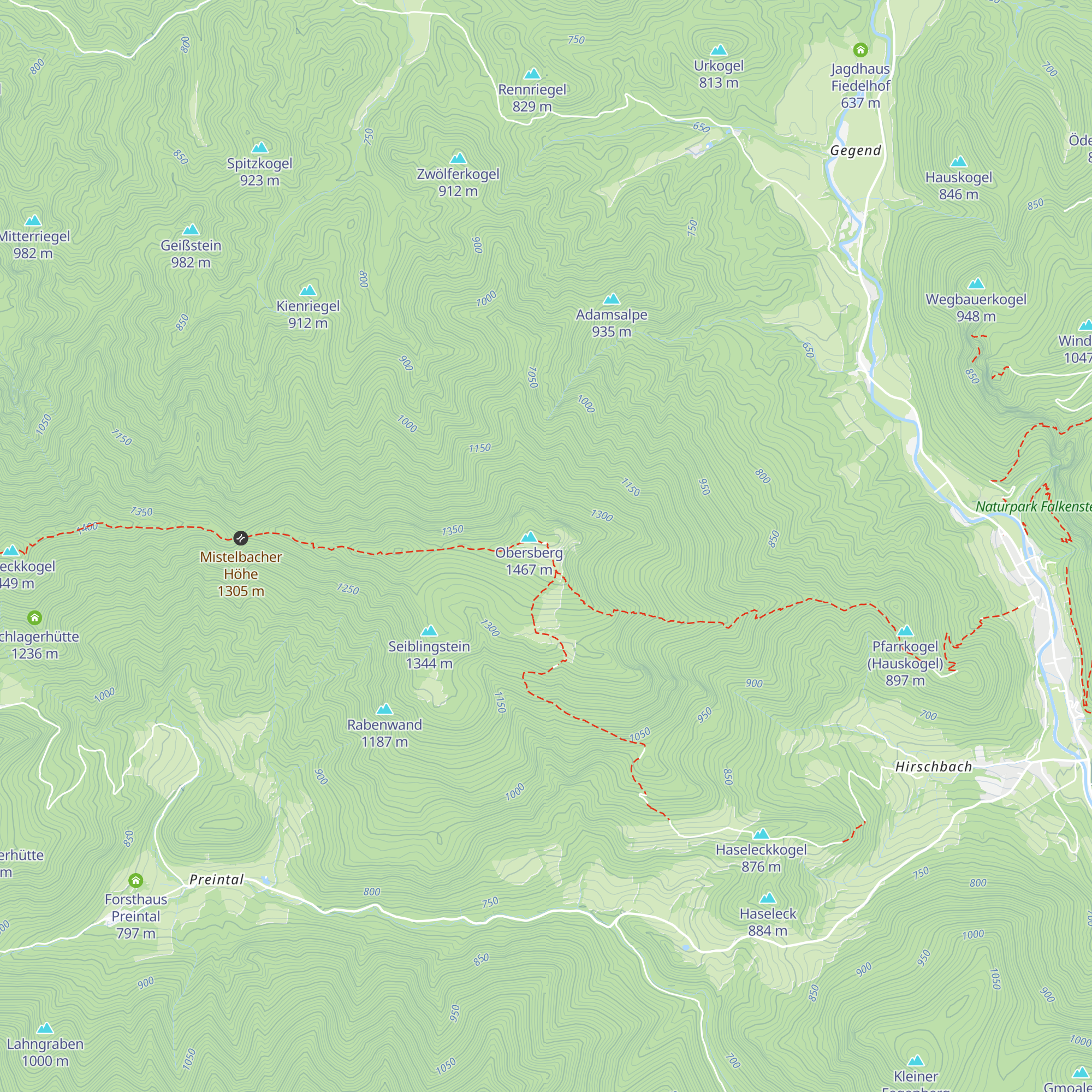 Waldfreundehütte map