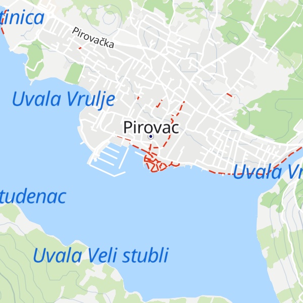 Map of Makrina Turist