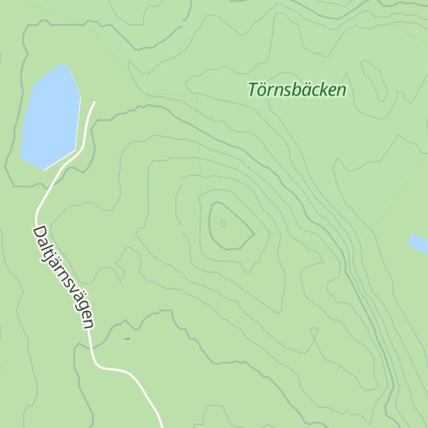 Map of Lilla Törnsberget