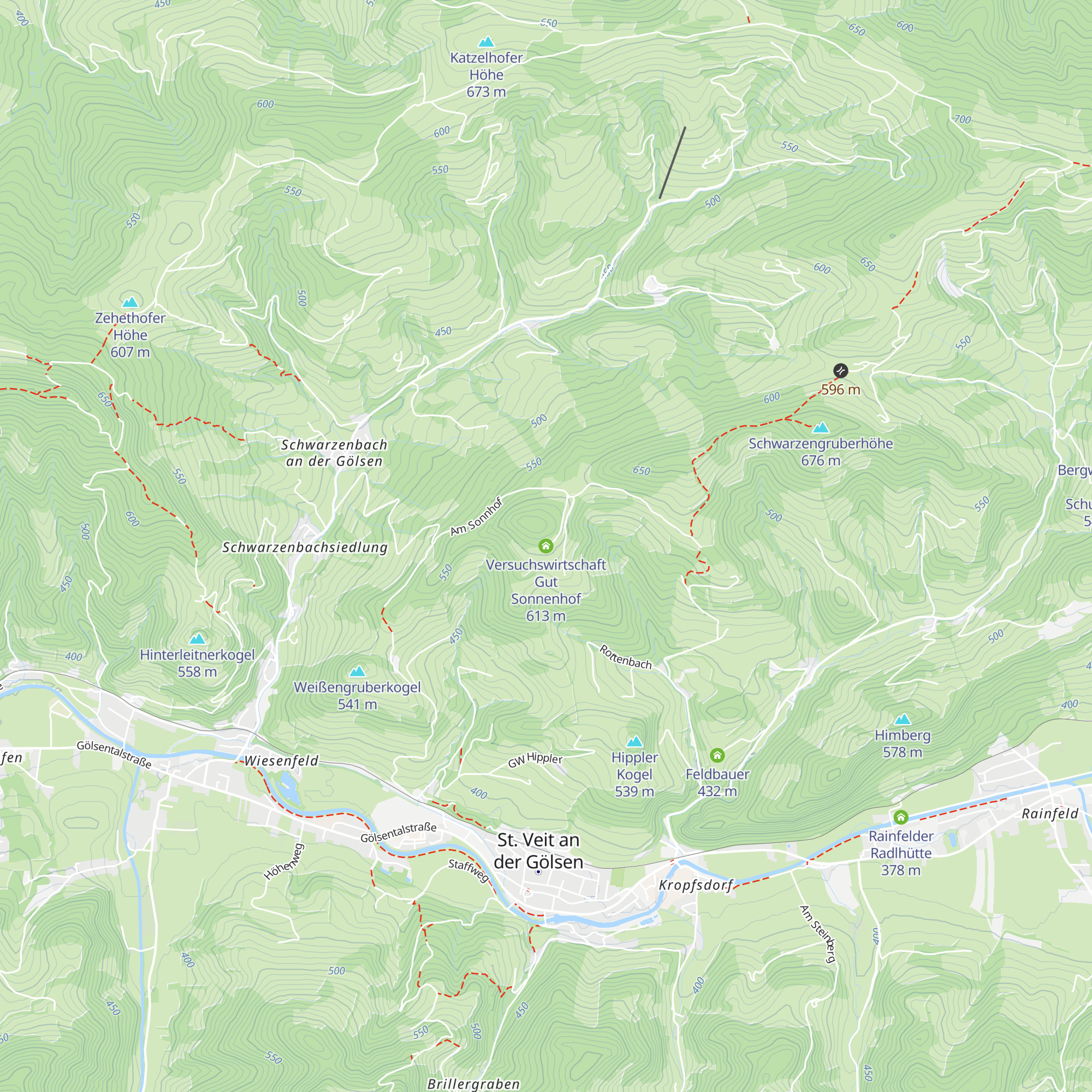 Versuchswirtschaft Gut Sonnenhof map