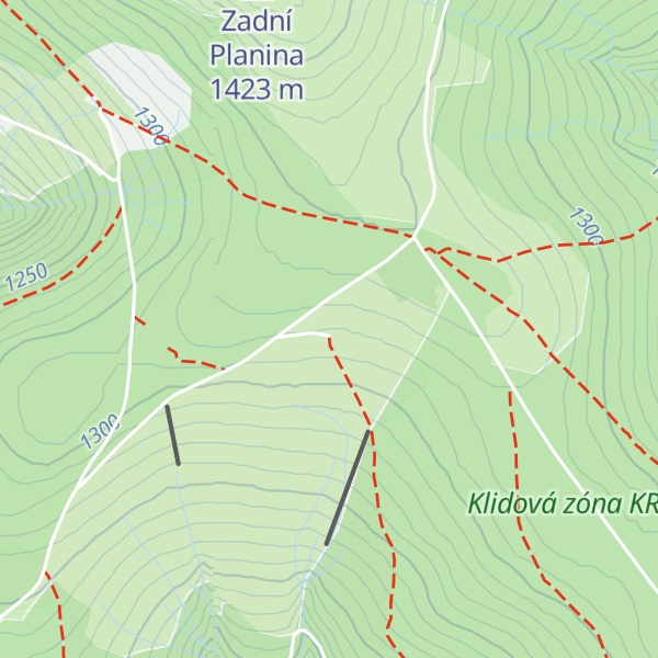 Map of Dvorská bouda