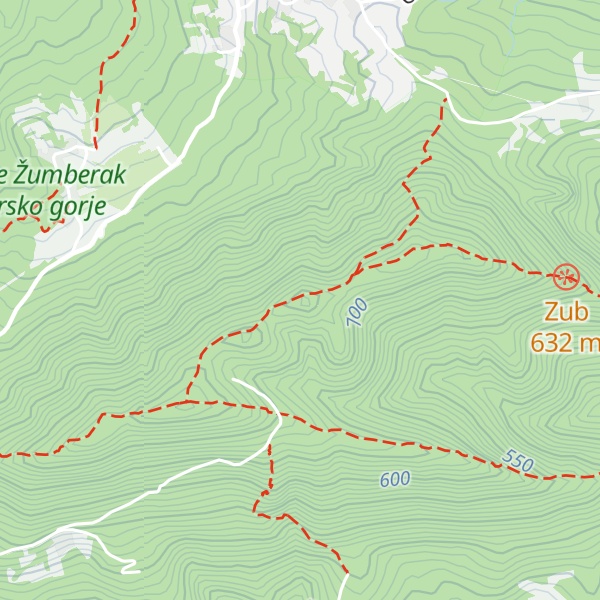 Map of Veliki Vrh