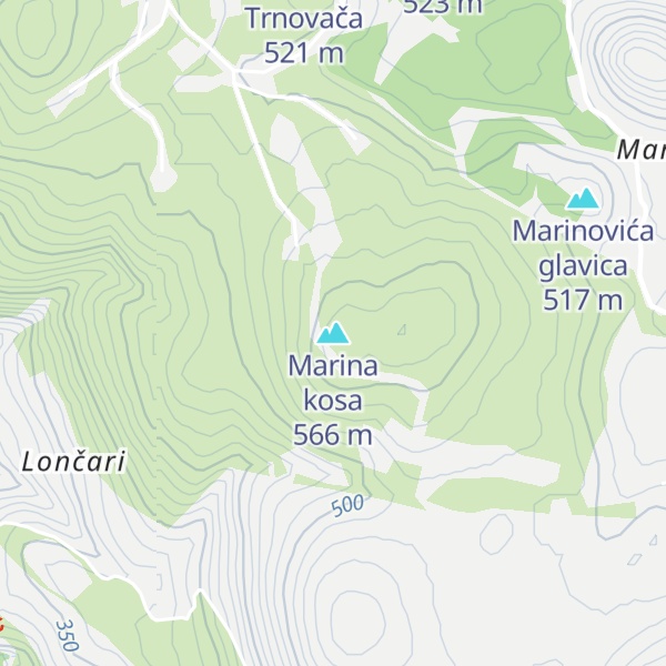 Map of Marina kosa