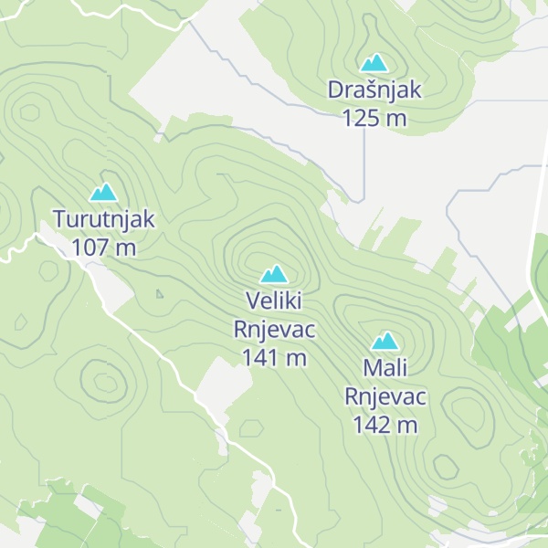 Map of Veliki Rnjevac
