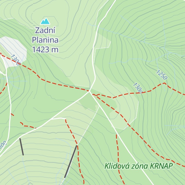 Map of Chalupa Na Rozcestí
