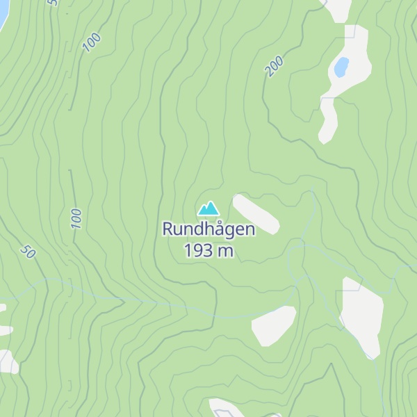 Map of Rundhågen