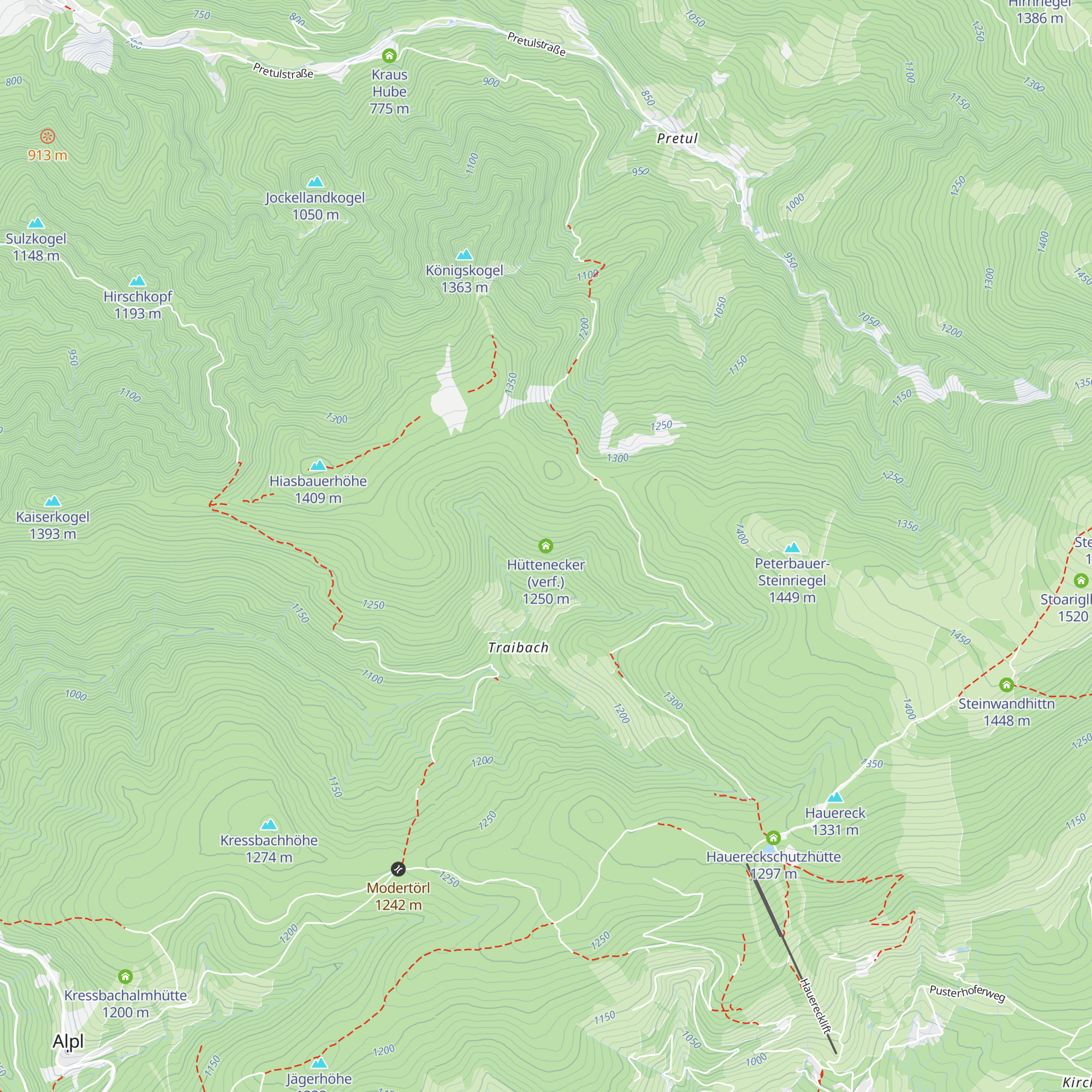 Hüttenecker (verf.) map