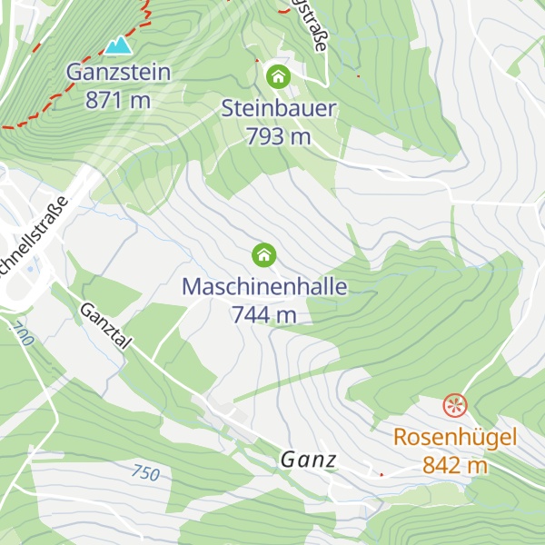 Map of Bauernhaus