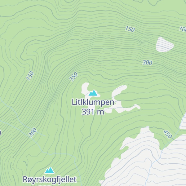 Map of Litlklumpen