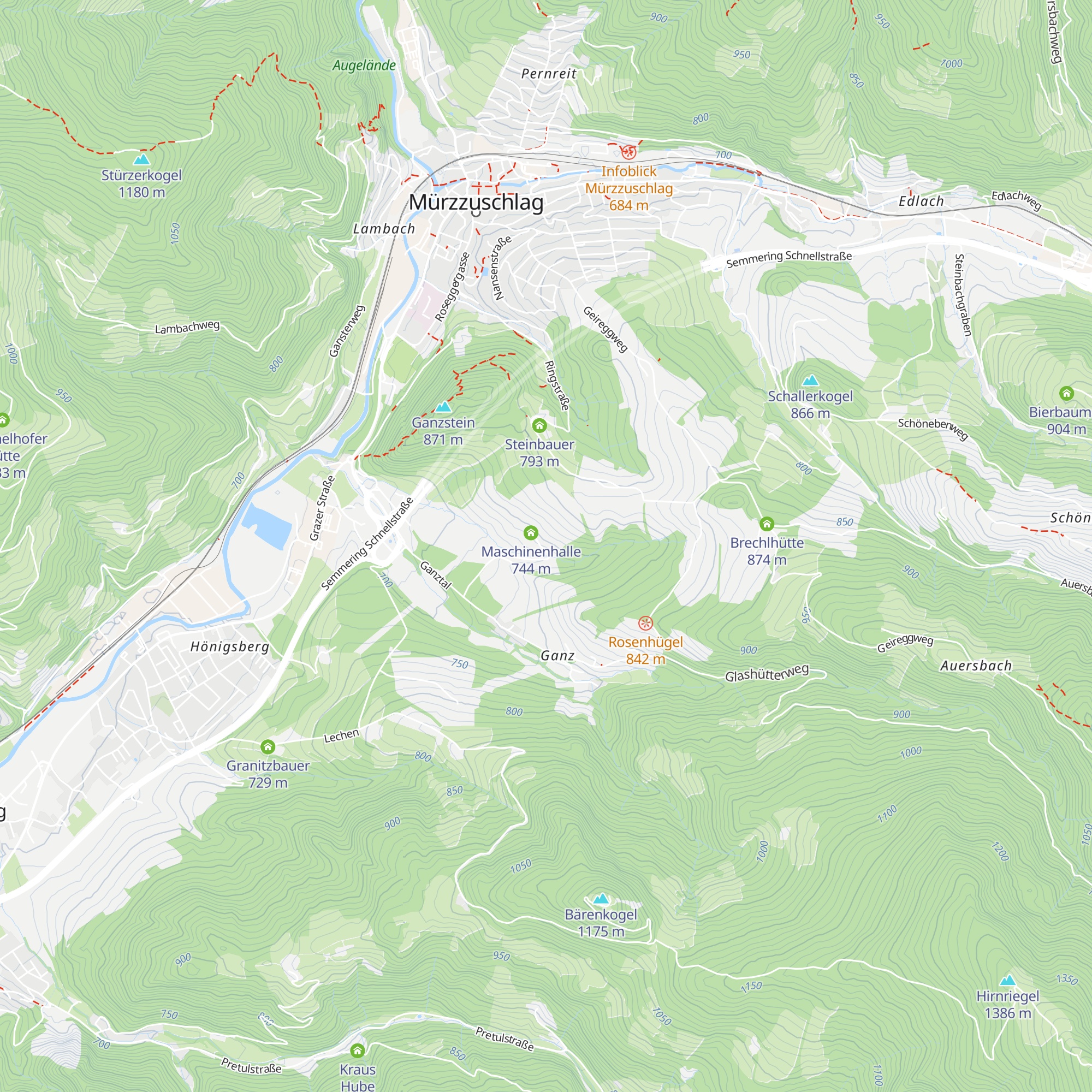 Obstagertenhaus map