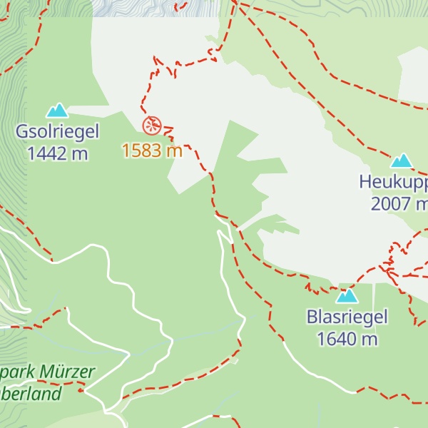 Map of Karrer Alm