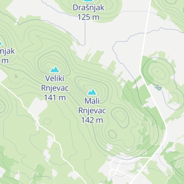 Map of Mali Rnjevac