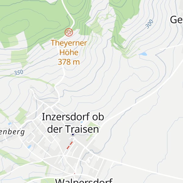 Map of Hirterhütte