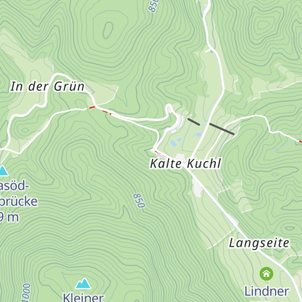 Map of Holzknechthütte