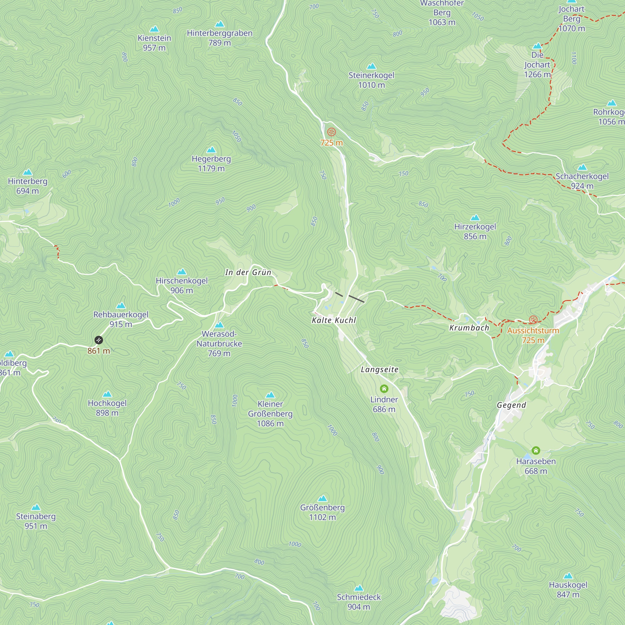 Holzknechthütte map