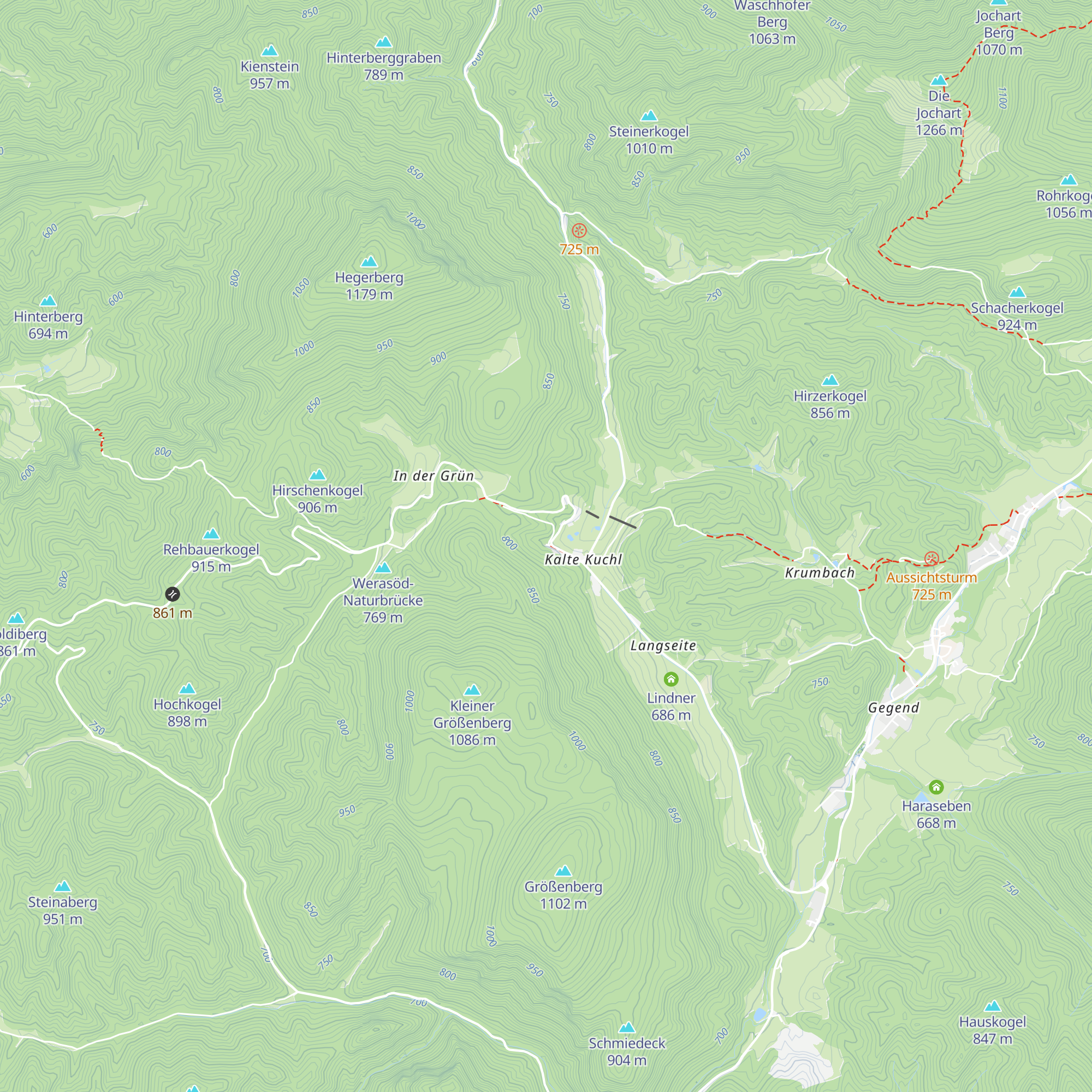 Holzknechthütte map