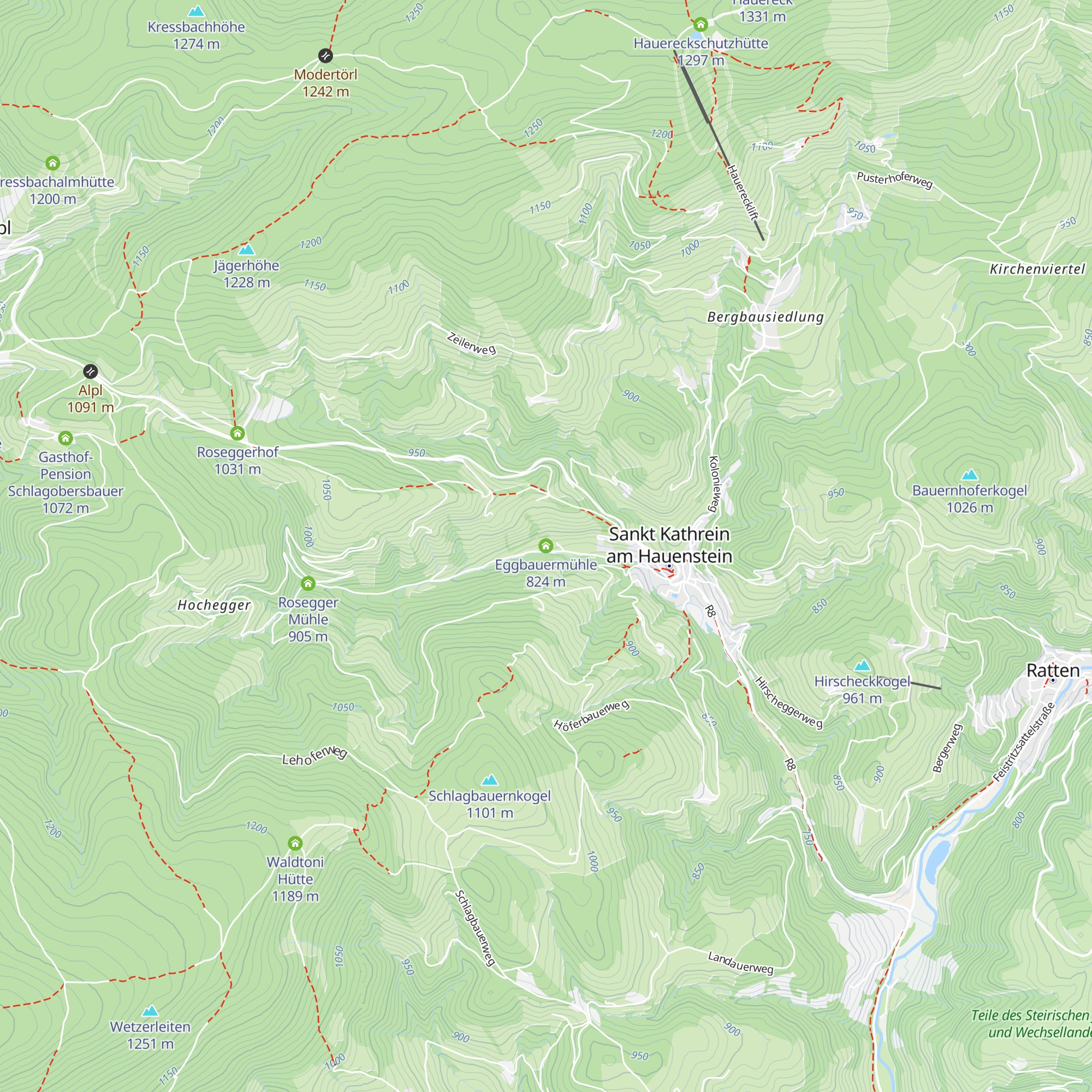 Eggbauermühle map
