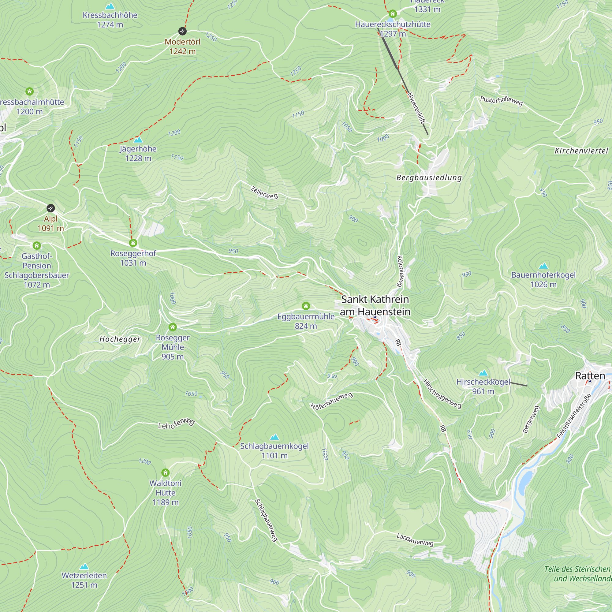 Eggbauermühle map
