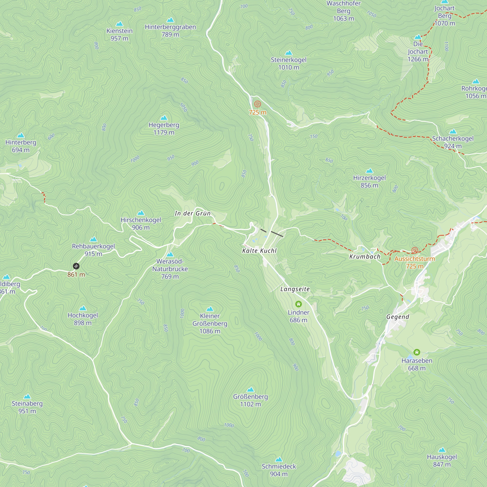 Köhlehütte map