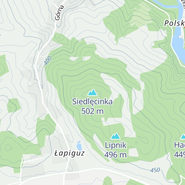 Map of Siedlęcinka