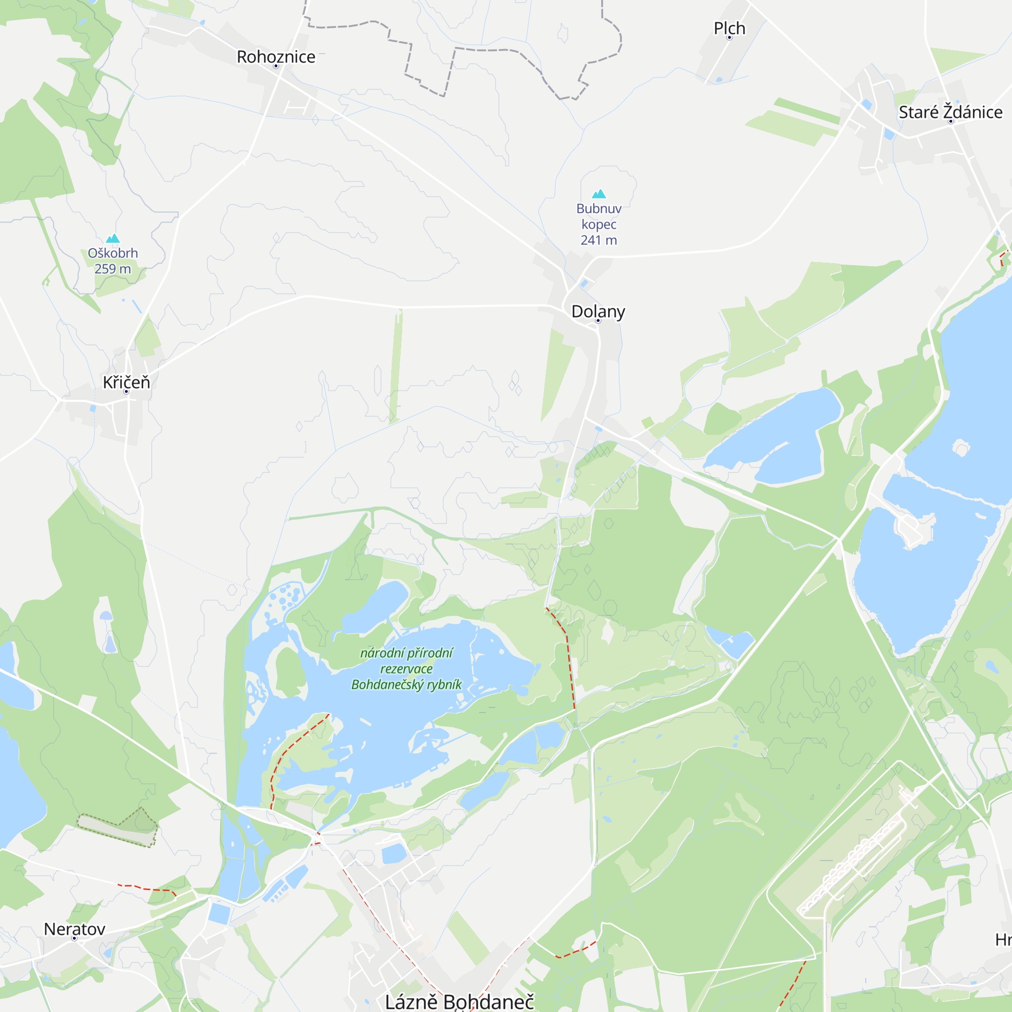 Bouda u Dolan map