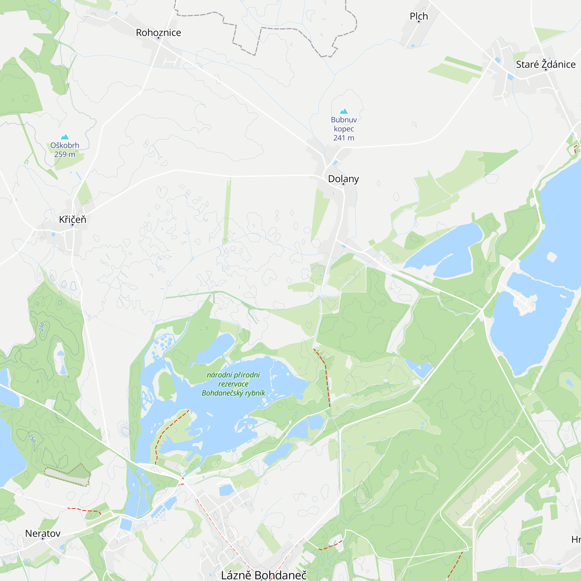 Bouda u Dolan map