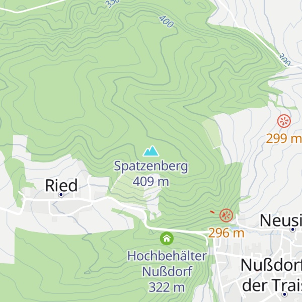 Map of Spatzenberg