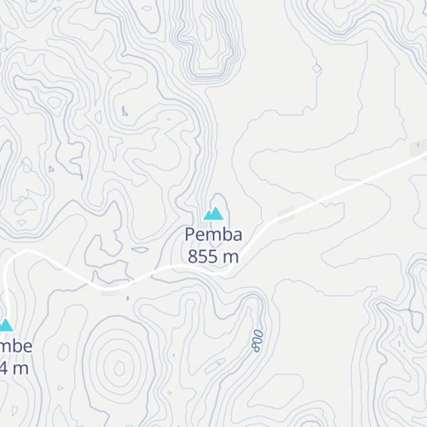 Map of Pemba