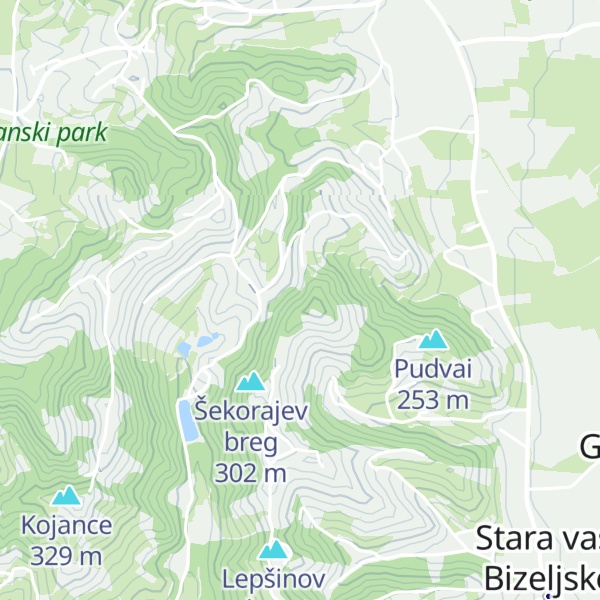 Map of Sitnik