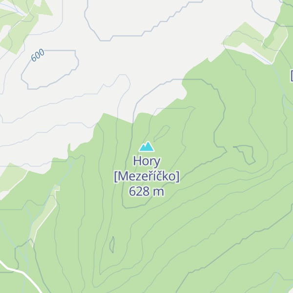 Map of Hory [Mezeříčko]