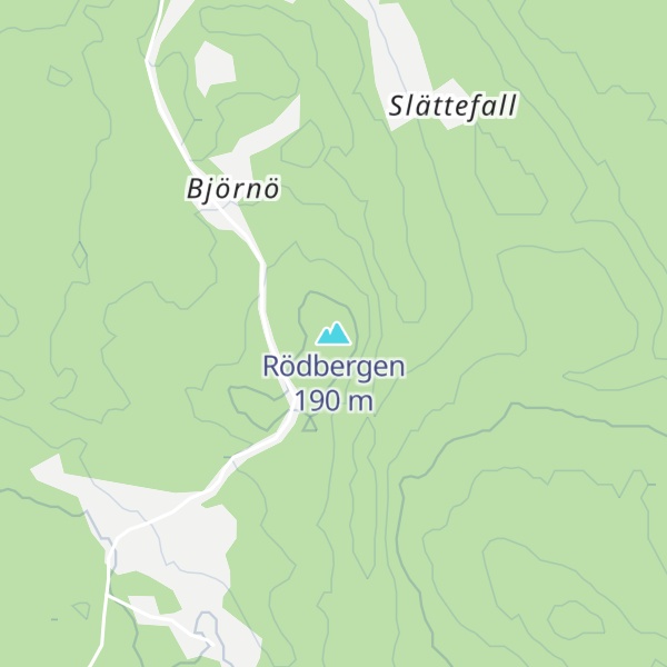 Map of Rödbergen