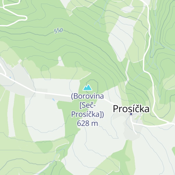Map of (Borovina [Seč-Prosíčka])