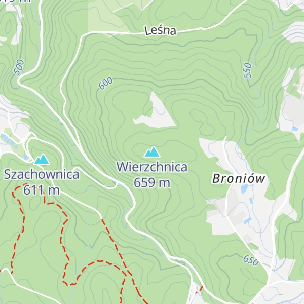 Map of Wierzchnica