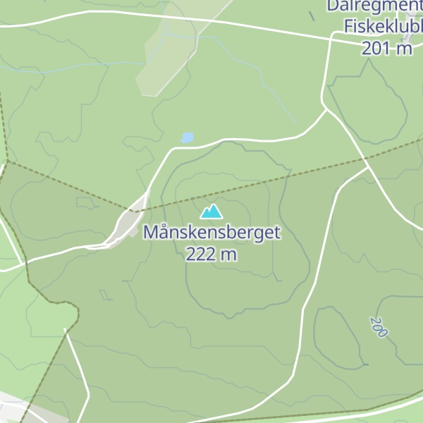 Map of Månskensberget
