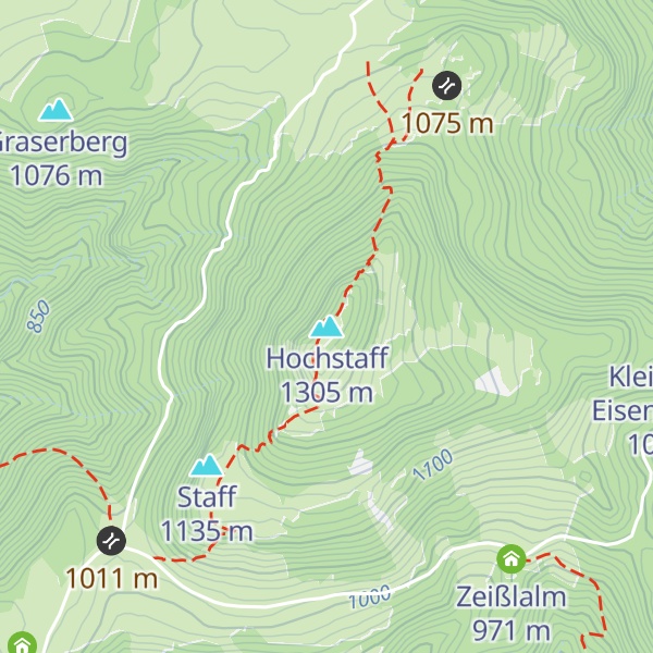 Map of Hochstaff