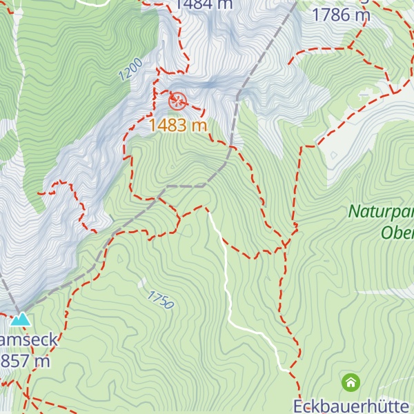 Map of Franzlbauerhütte