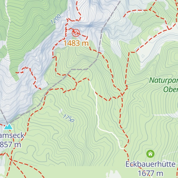 Map of Steinbauerhütte