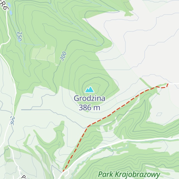 Map of Grodzina