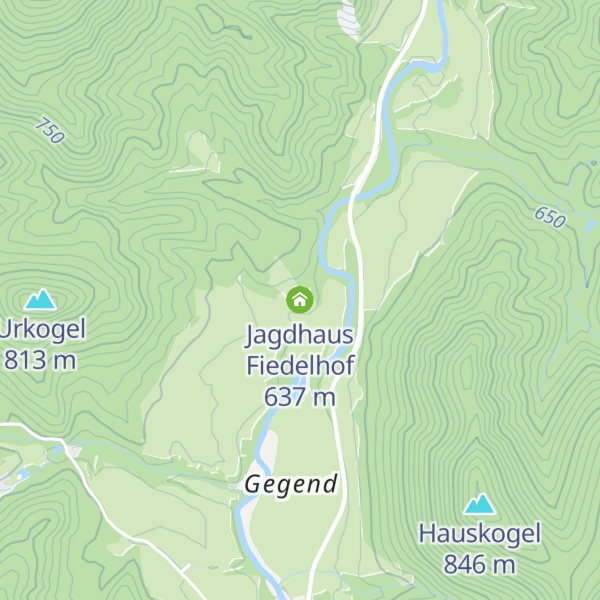 Map of Jagdhaus Fiedelhof