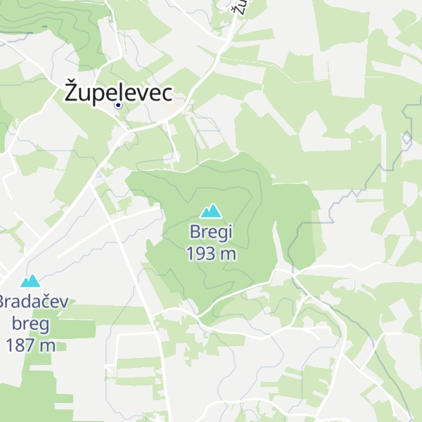 Map of Bregi