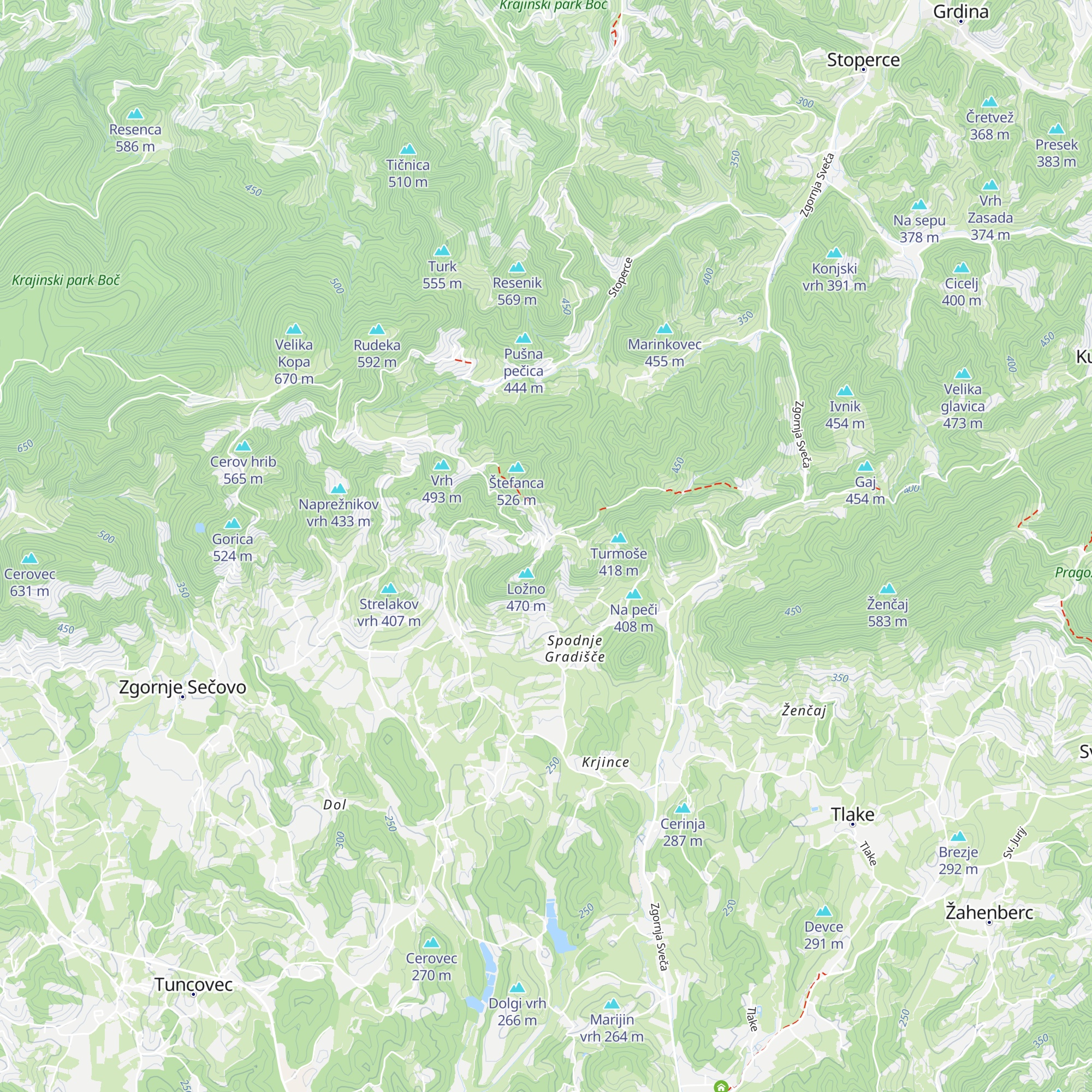 Izletniška kmetija Ložno map