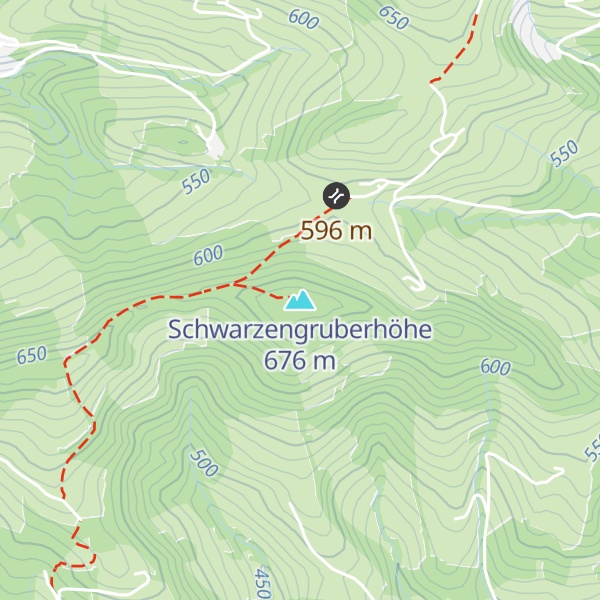 Map of Schwarzengruberhöhe