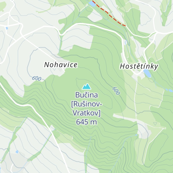 Map of Bučina [Rušinov-Vratkov]