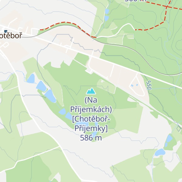 Map of (Na Příjemkách) [Chotěboř-Příjemky]