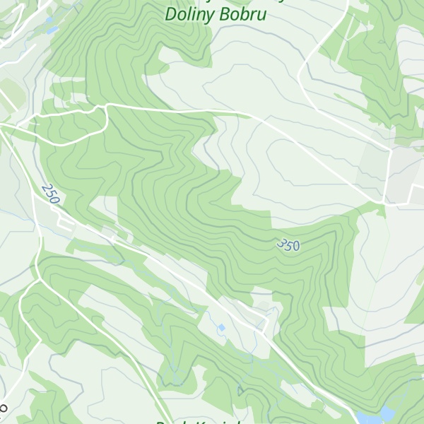 Map of Zimna Skała