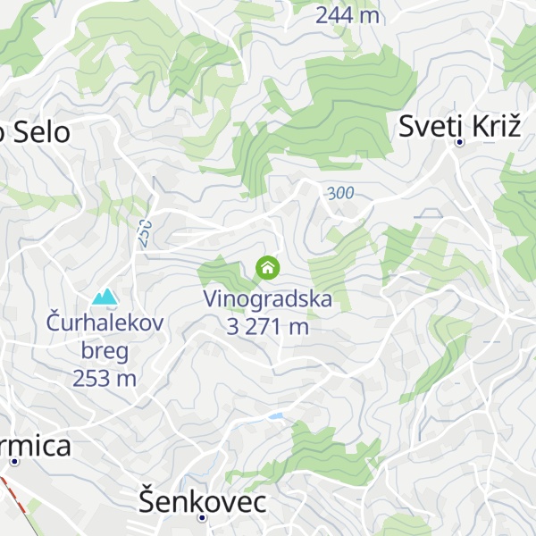 Map of Vinogradska 3